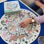 In use: London Buildings – 500 Piece Jigsaw Puzzle (Gibsons)