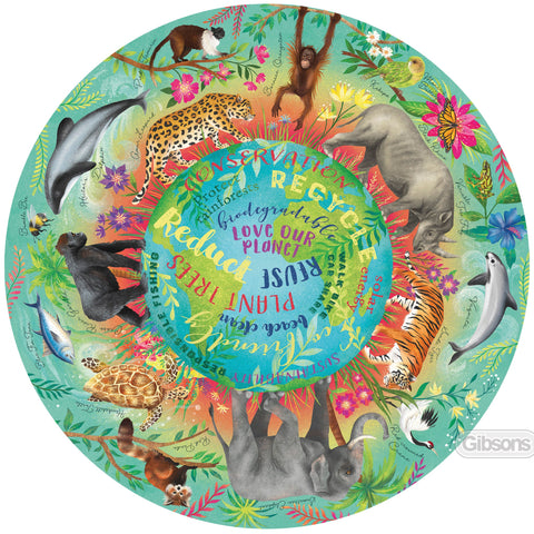 There is No Planet B – 500 Piece Jigsaw Puzzle (Gibsons)