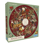** Pre-Order ** Winter Story - 500 Piece Circular Jigsaw Puzzle (Gibsons)