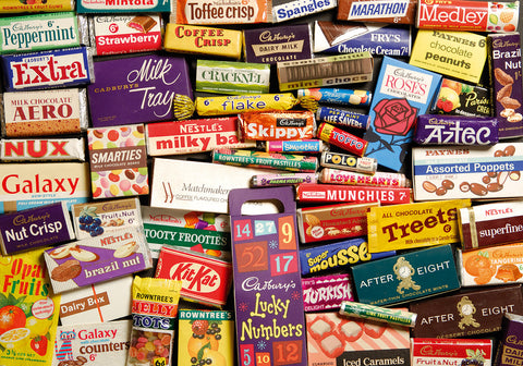 Sweet Memories of the 1960s – 500 Piece Jigsaw Puzzle (Gibsons)