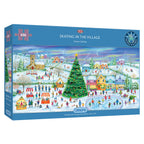 Skating in the Village – 636 Piece Jigsaw Puzzle (Gibsons)