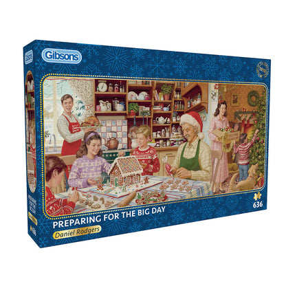 Gibsons - Preparing for the Big Day - 636 Piece Jigsaw Puzzle