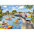 Wish you Were Here – 4 x 500 Piece Jigsaw Puzzles (Gibsons)