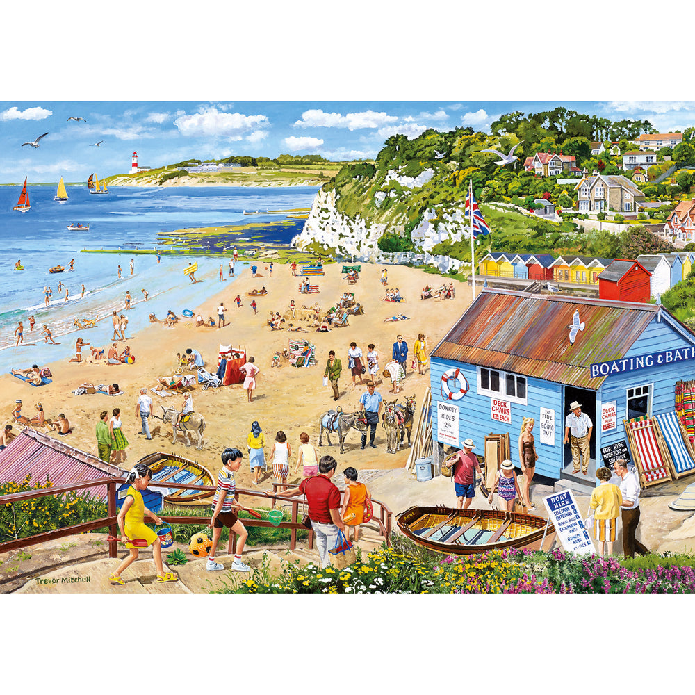 Wish you Were Here – 4 x 500 Piece Jigsaw Puzzles (Gibsons)
