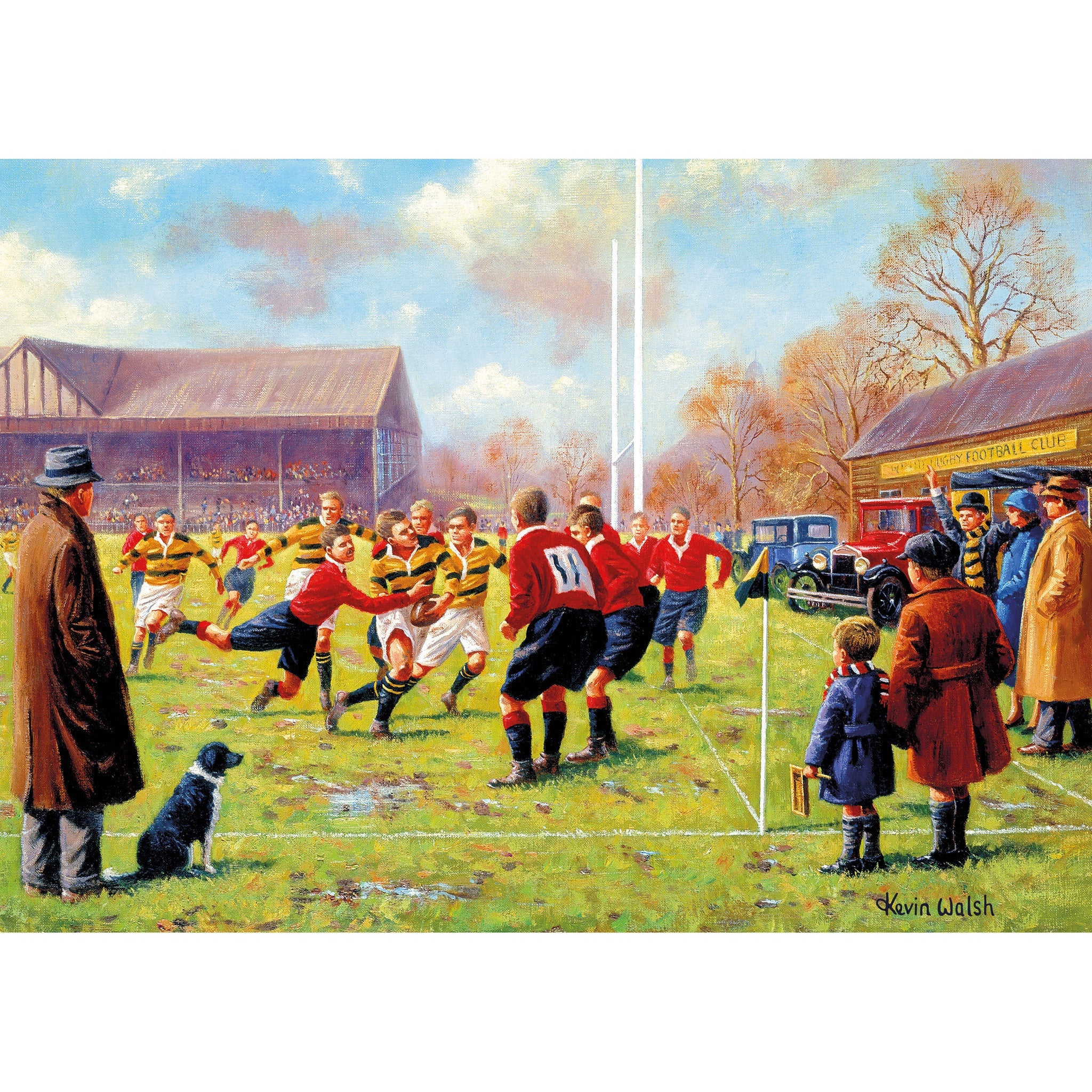 View from the Sidelines – 2 X 500 Piece Jigsaw Puzzle (Gibsons)