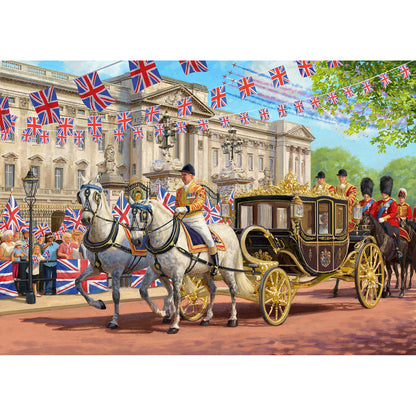 Gibsons - Royal Celebrations - 4 x 500 Piece Jigsaw Puzzles