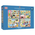 Catastrophe Cottage – 4 x 500 Piece Jigsaw Puzzles (Gibsons)