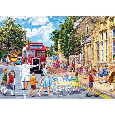 The Lollipop Lady – 100 XXL Piece Jigsaw Puzzle (Gibsons)