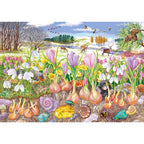 Roots & Shoots by Janice Daughters - 4 x 500 Piece Jigsaw Puzzle (Gibsons)