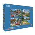 Day Out With The Family by Trevor Mitchell - 4 x 500 Piece Jigsaw Puzzle (Gibsons)