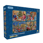 A Christmas to Remember – x4 x 500 Piece Jigsaw Puzzles (Gibsons)