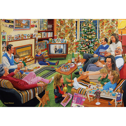 Gibsons - A Christmas to Remember - x4 x 500 Piece Jigsaw Puzzles