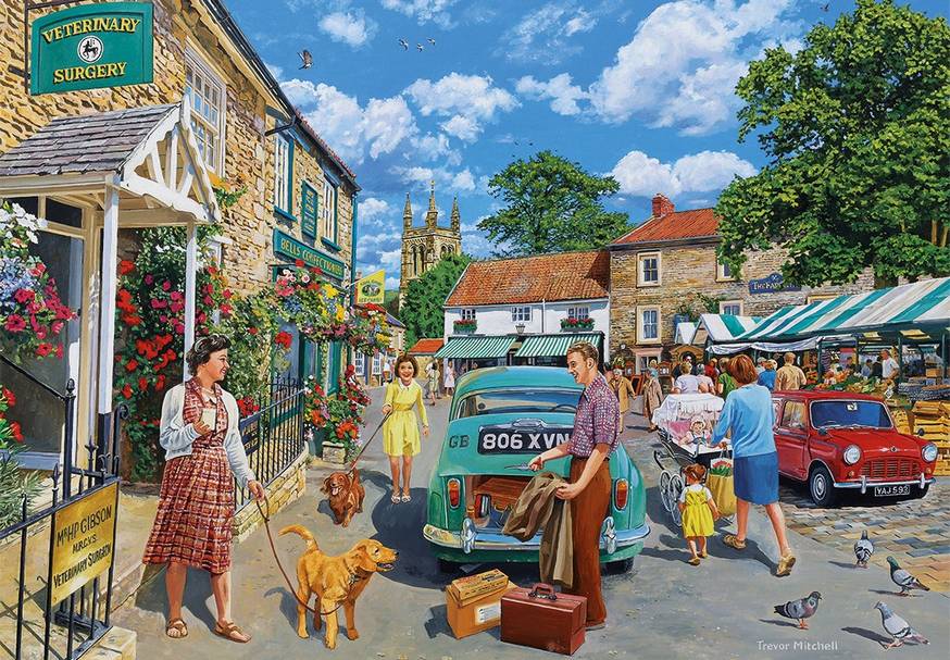 Call the Vet – 4 x 500 Piece Jigsaw Puzzle (Gibsons)