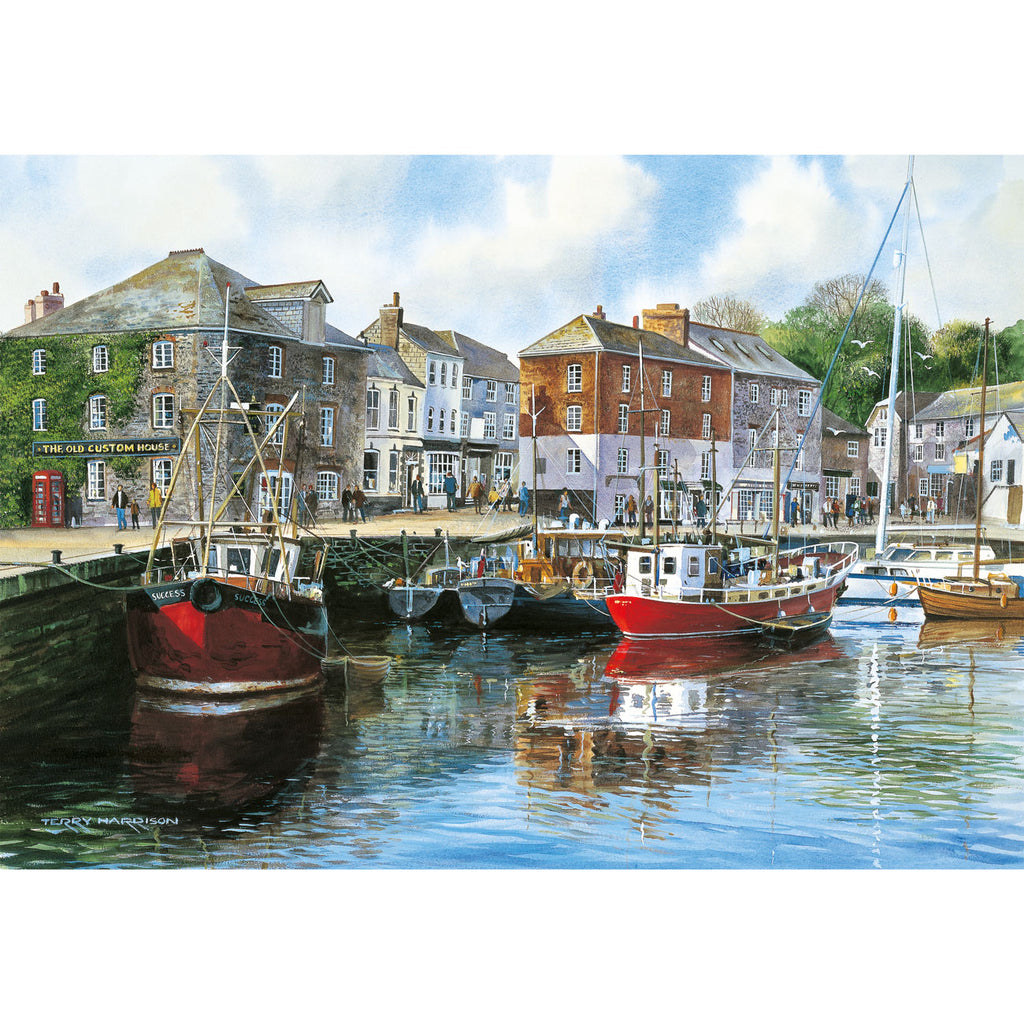 Cornwall By The Sea by Terry Harrison - 4 x 500 Piece Jigsaw Puzzle (Gibsons)