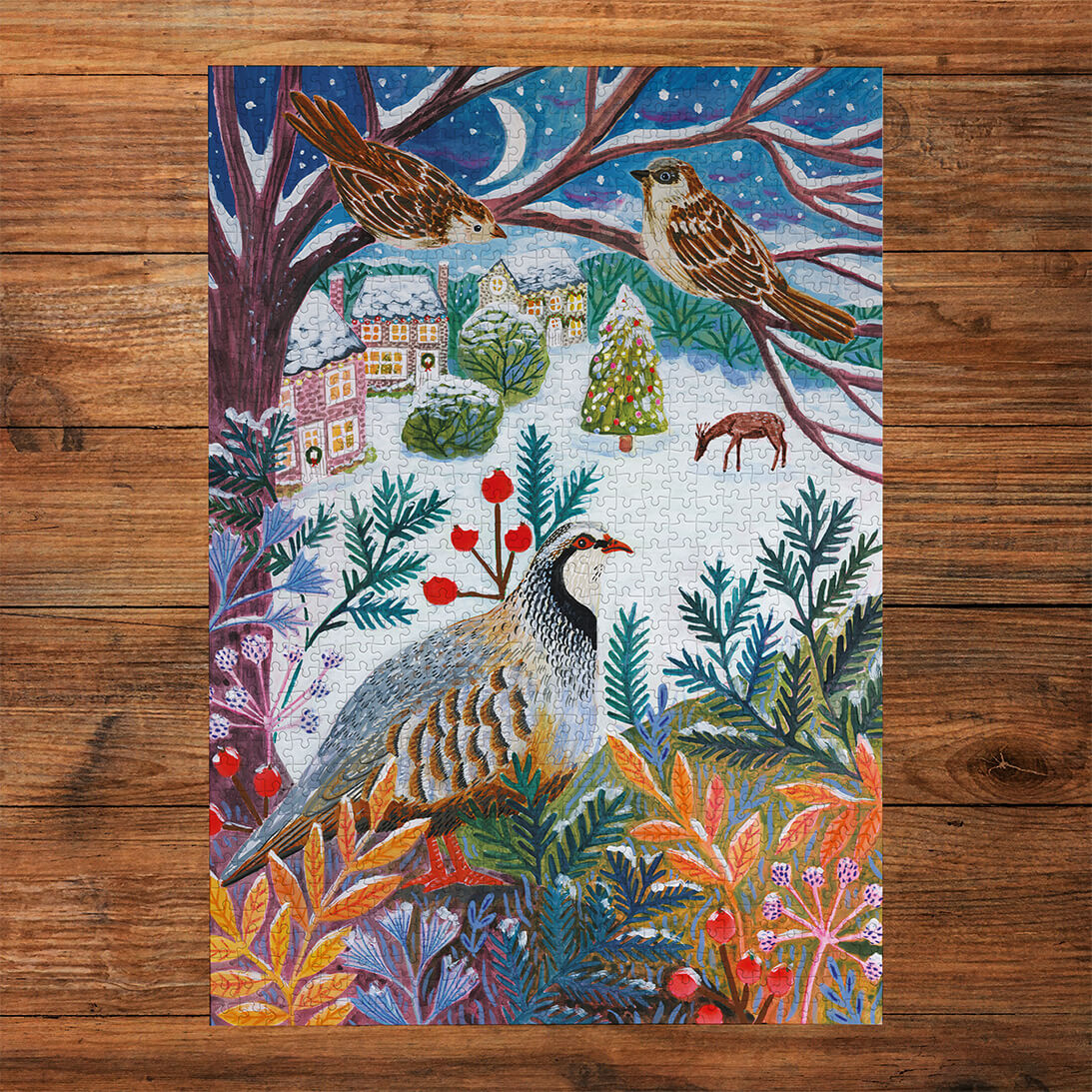 Made up: Frosty Fauna by Lee Foster Wilson – 3 x 500 Piece Jigsaw Puzzles (Gibsons)