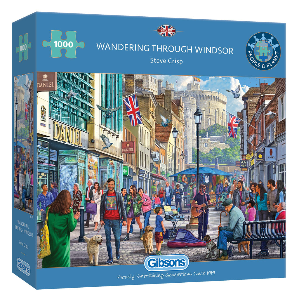 Wandering Through Windsor – 1000 Piece Jigsaw Puzzle (Gibsons)