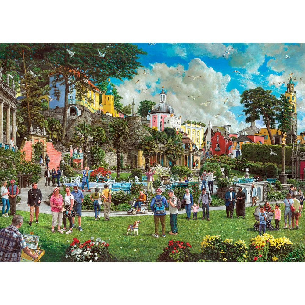 Portmeirion – 1000 Piece Jigsaw Puzzle (Gibsons)