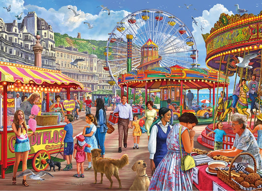 Gibsons - Hastings Promenade - 1000 Piece Jigsaw Puzzle