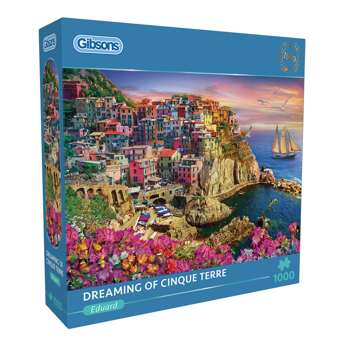 Dreaming of Cinque Terre – 1000 Piece Jigsaw Puzzle (Gibsons)