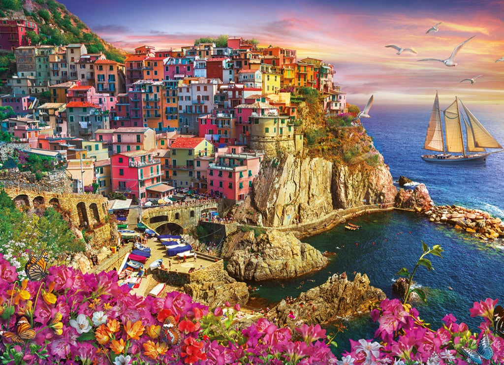 Dreaming of Cinque Terre – 1000 Piece Jigsaw Puzzle (Gibsons)