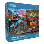 Sunset on the Seine – 1000 Piece Jigsaw Puzzle (Gibsons)