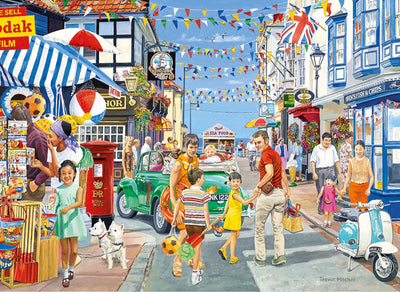 Heading for the Beach – 1000 Piece Jigsaw Puzzle (Gibsons)