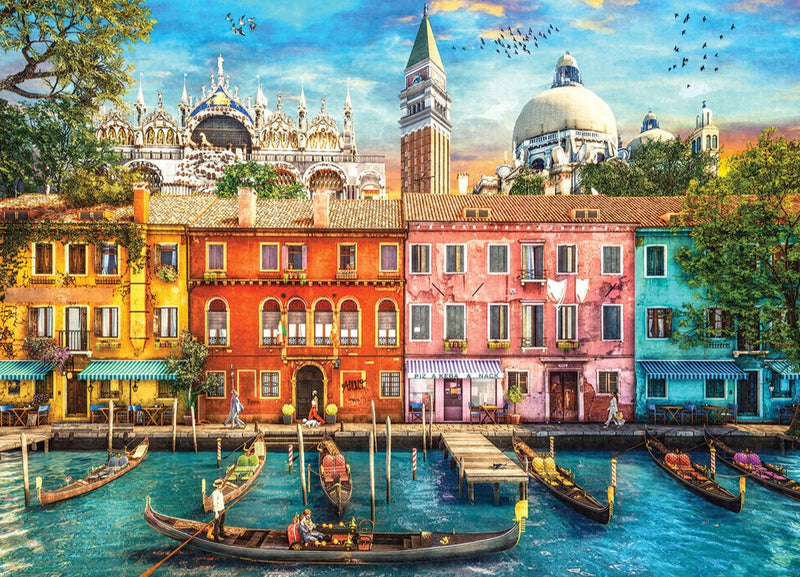 Colours of Venice – 1000 Piece Jigsaw Puzzle (Gibsons)