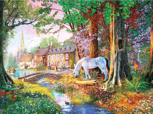 Gibsons - New Forest Ponies - 1000 Piece Jigsaw Puzzle