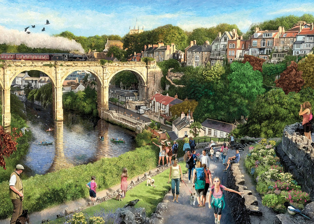 Knaresborough – 1000 Piece Jigsaw Puzzle (Gibsons)