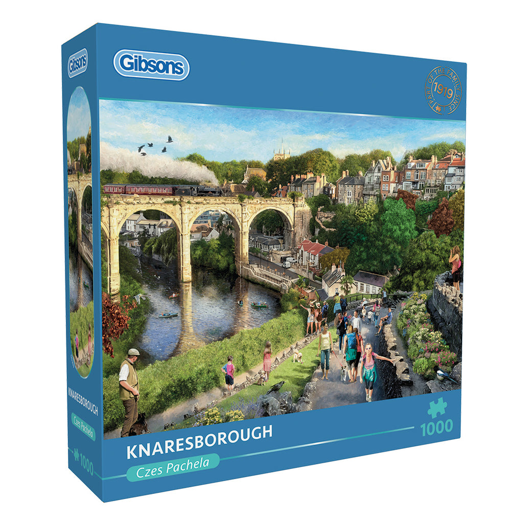 Knaresborough – 1000 Piece Jigsaw Puzzle (Gibsons)