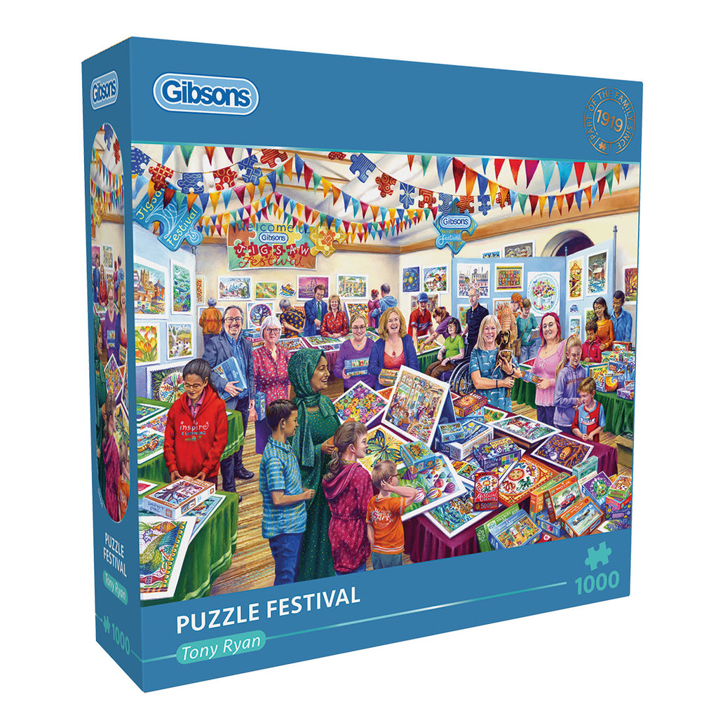 Puzzle Festival – 1000 Piece Jigsaw Puzzle (Gibsons)