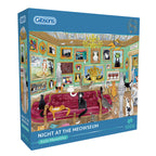 Night at the Meowseum – 1000 Piece Jigsaw Puzzle (Gibsons)