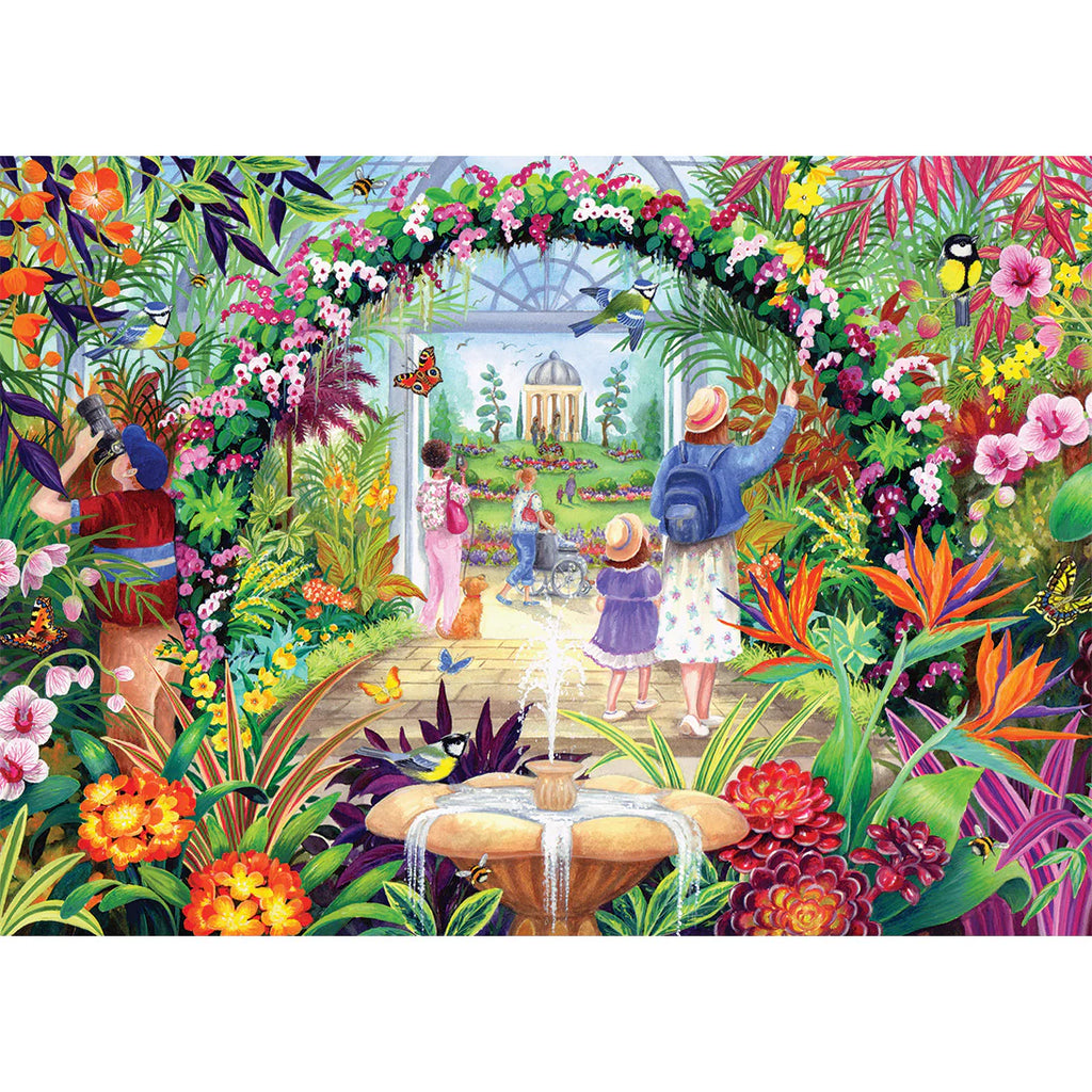 Botanical Blooms by Claire Comerford - 1000 Piece Jigsaw Puzzle (Gibsons)