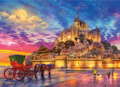 Mont Saint-Michel – 1000 Piece Jigsaw Puzzle (Gibsons)