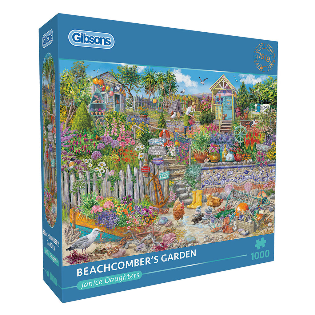 Beachcomber's Garden – 1000 Piece Jigsaw Puzzle (Gibsons)
