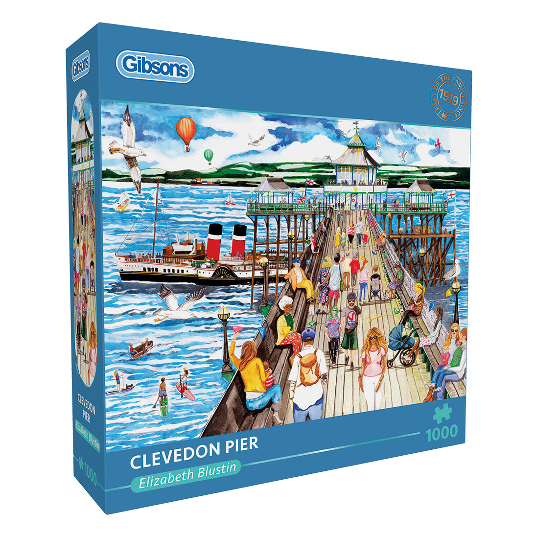 Clevedon Pier – 1000 Piece Jigsaw Puzzle (Gibsons)