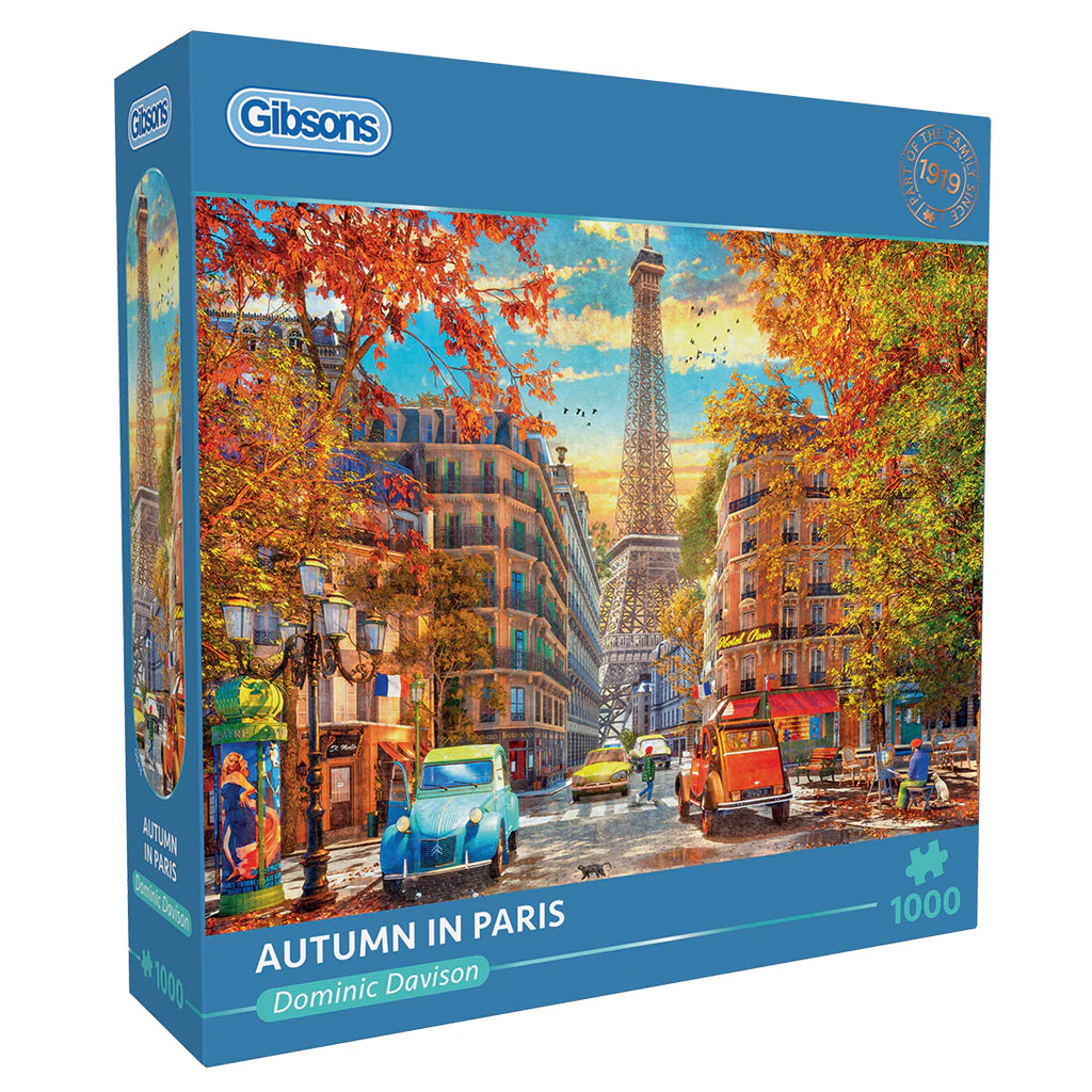 Autumn in Paris – 1000 Piece Jigsaw Puzzle (Gibsons)