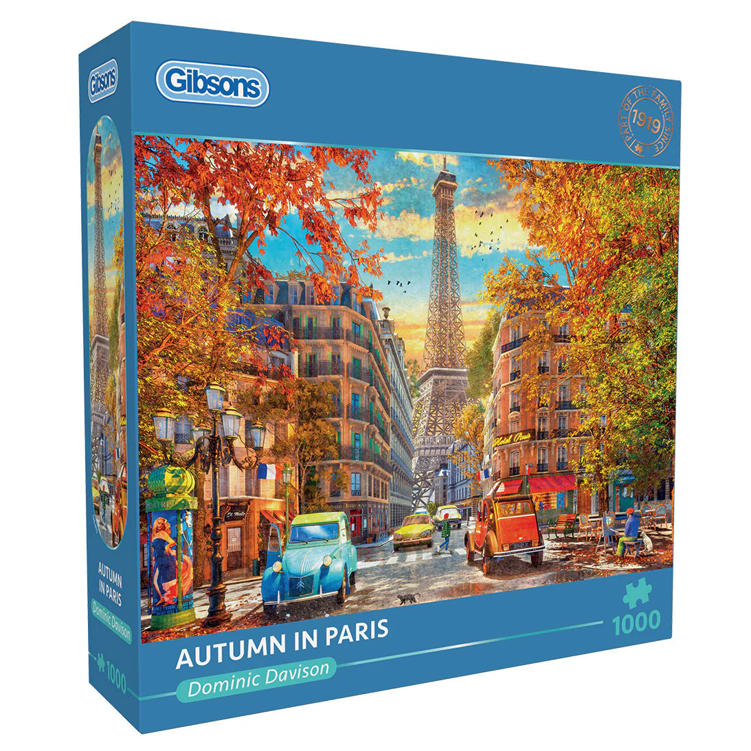 Gibsons - Autumn in Paris - 1000 Piece Jigsaw Puzzle