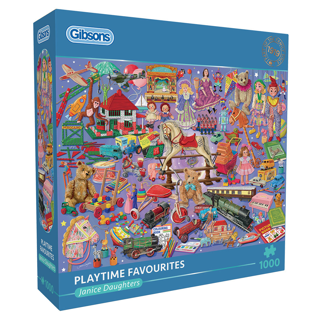 Playtime Favourites – 1000 Piece Jigsaw Puzzle (Gibsons)