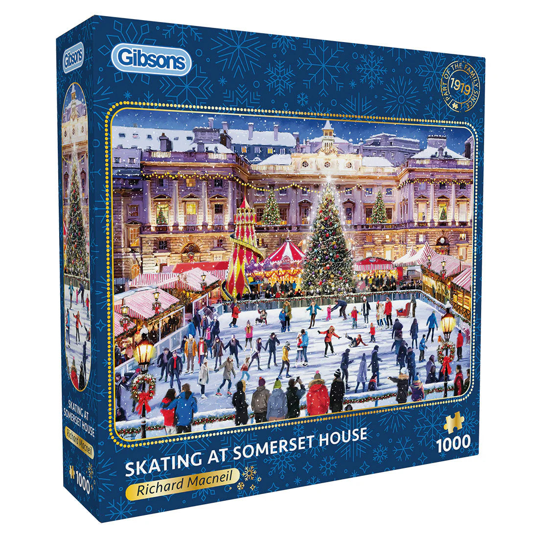 Gibsons - Skating at Somerset House - 1000 Piece Jigsaw Puzzle