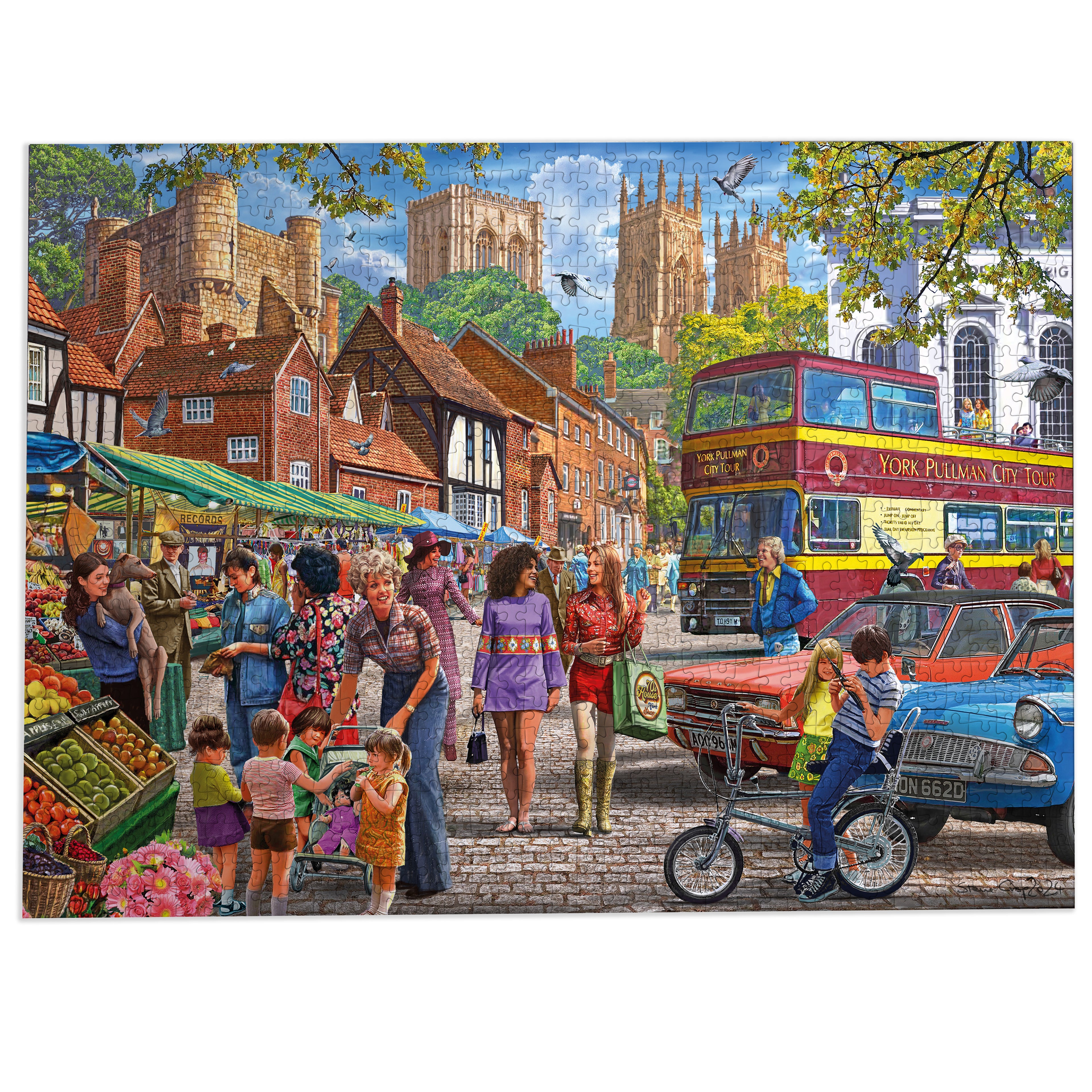 York Market – 1000 Piece Jigsaw Puzzle (Gibsons)