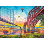 Three Bridges Crossing – 1000 Piece Jigsaw Puzzle (Gibsons)