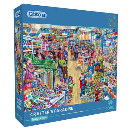 Gibsons - Crafter's Paradise - 1000 Piece Jigsaw Puzzle