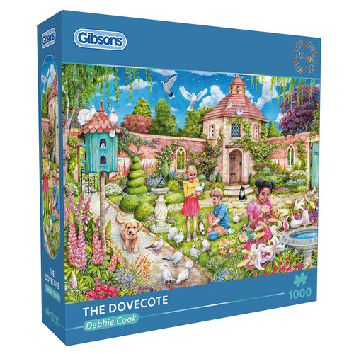 The Dovecote – 1000 Piece Jigsaw Puzzle (Gibsons) - Completed Puzzle