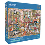 Courtyard Cats – 1000 Piece Jigsaw Puzzle (Gibsons)