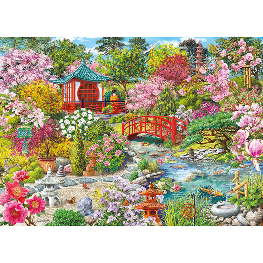 ** Pre-Order ** Gibsons - The Japanese Garden - 1000 Piece Jigsaw Puzzle