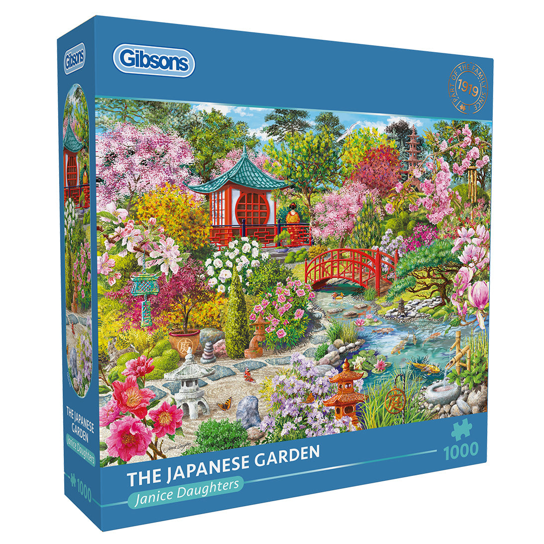 The Japanese Garden – 1000 Piece Jigsaw Puzzle (Gibsons)