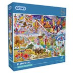 Elemental – 1000 Piece Jigsaw Puzzle (Gibsons)