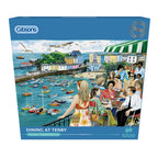 Box, straight on: Gibsons - Dining at Tenby - 1000 Piece Jigsaw Puzzle