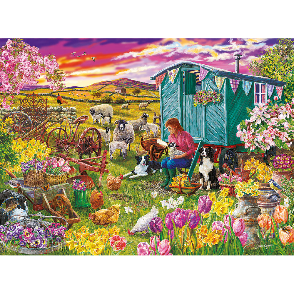 Shepherd's Delight – 1000 Piece Jigsaw Puzzle (Gibsons)